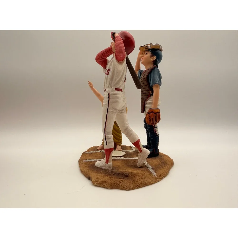 Demdaco Prayers & Promises Think Big Baseball Figurine Bill Stross 2002 Angels